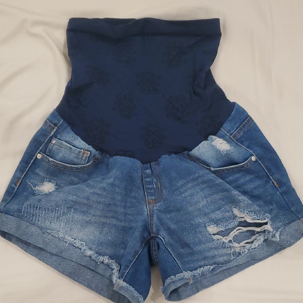 Jessica Simpson Maternity Denim Shorts
